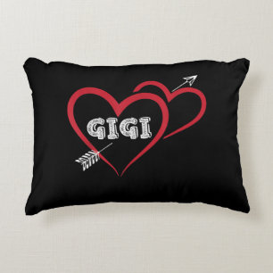 I Liebe Mein Gigi Valentinstag Herz Dekokissen