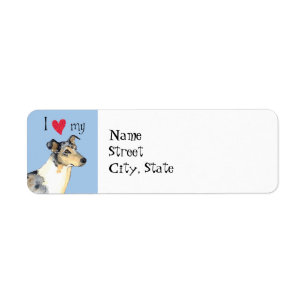 I Liebe mein glatter Collie