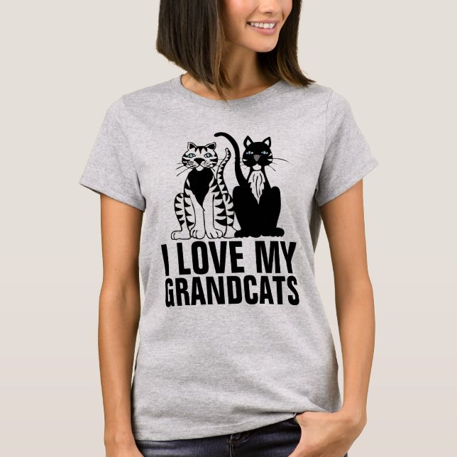 I LIEBE MEIN GRANDCATS-T - SHIRT (Vorderseite)