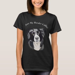 I Liebe mein Grenzcollie T-Shirt