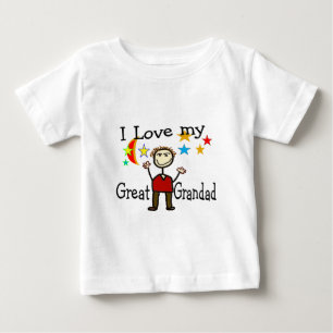 I Liebe mein großer Grandad Baby T-shirt