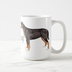 I Liebe mein größerer Schweizer Gebirgshund Kaffeetasse