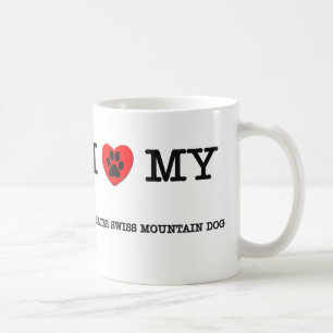 I LIEBE MEIN GRÖSSERER SCHWEIZER GEBIRGShund Tasse