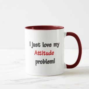 I LIEBE MEIN HALTUNGS-PROBLEM TASSE