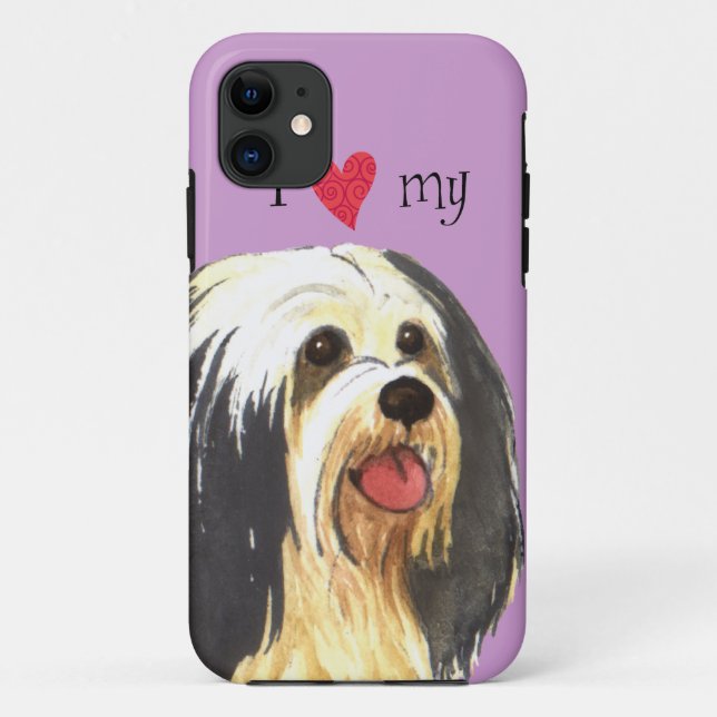 I Liebe mein Havanese Case-Mate iPhone Hülle (Rückseite)