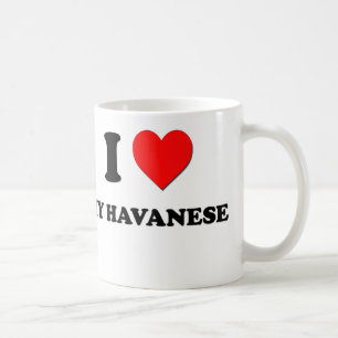 I Liebe mein Havanese Kaffeetasse