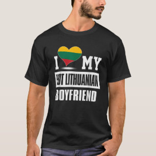 I Liebe Mein heißer litauischer Freund Litauen T-Shirt