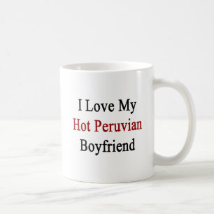 I Liebe mein heißer peruanischer Freund Kaffeetasse