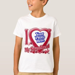 I Liebe Mein Herz von Sweetheart - Foto T-Shirt