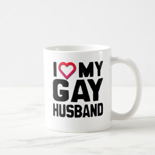I LIEBE MEIN HOMOSEXUELLER EHEMANN - .PNG TASSE