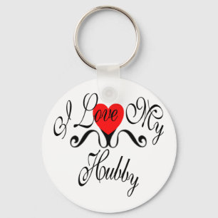 I Liebe mein Hubby Schlüsselanhänger