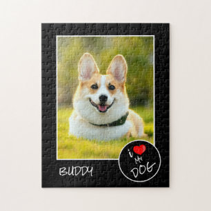 I Liebe Mein Hund, Custom Foto - Heimtiere lieben Puzzle