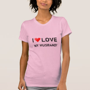 I LIEBE MEIN HUSBAND Jersey T - Shirt