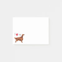 I Liebe mein Irischer Setter
