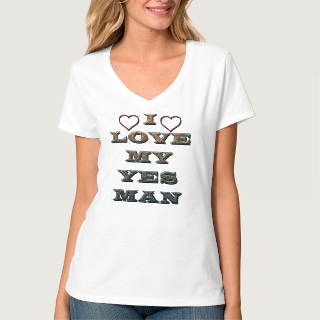 I LIEBE MEIN JA MAN 2 T-Shirt (Vorderseite)