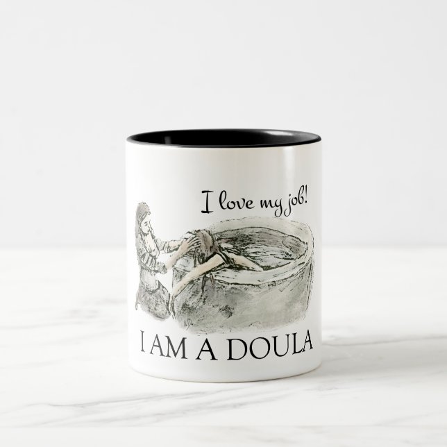 I LIEBE MEIN JOB - doula Tasse (Mittel)