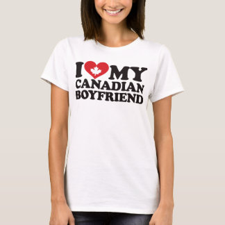 I Liebe mein kanadischer Freund T-Shirt