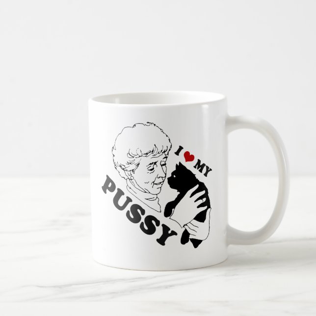 I LIEBE MEIN KITTY TASSE (Rechts)
