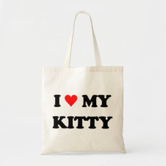 I Liebe mein Kitty Tragetasche