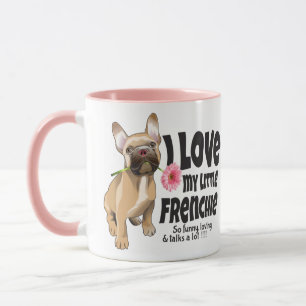 I Liebe mein kleiner französischer Bulldogge Tasse