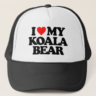 I LIEBE MEIN KOALA-BÄR TRUCKERKAPPE