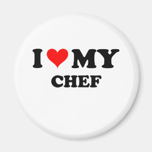 I Liebe mein Koch Magnet