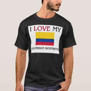 I Liebe mein kolumbianischer Freund T-Shirt
