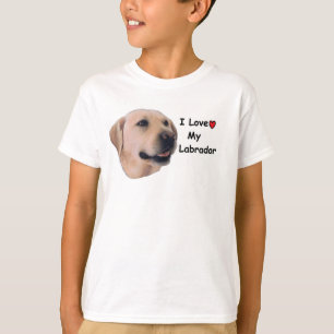 I Liebe mein Labrador T-Shirt