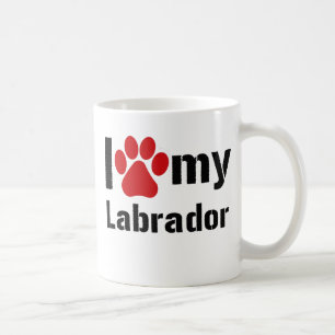 I Liebe mein Labrador Tasse