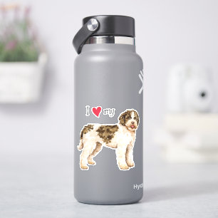 I Liebe mein Lagotto Romagnolo Vinyl Sticker