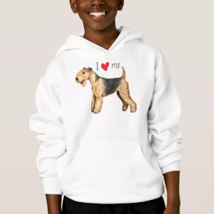 I Liebe mein Lakeland-Terrier Hoodie