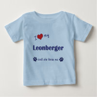 I Liebe mein Leonberger (weiblicher Hund)