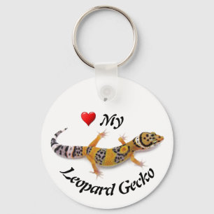 I Liebe Mein Leopard Gecko Schlüsselanhänger