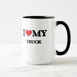 I Liebe mein LKW Tasse
