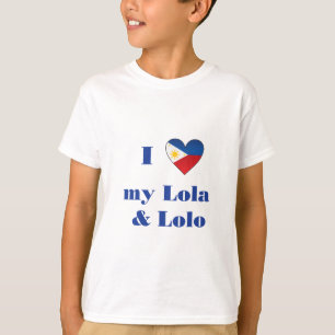 I Liebe mein Lola und Lolo1 T-Shirt
