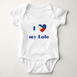 I Liebe mein Lolo 1 Baby Strampler