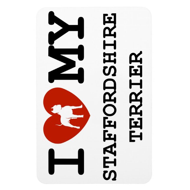 i Liebe mein Magnet für den Retrier (Vertikal)