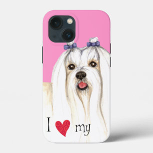 I Liebe mein Maltesisch Case-Mate iPhone Hülle