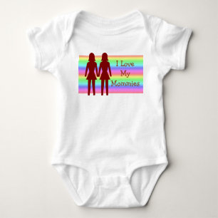 I Liebe mein Mama-Baby-T-Shirt Baby Strampler