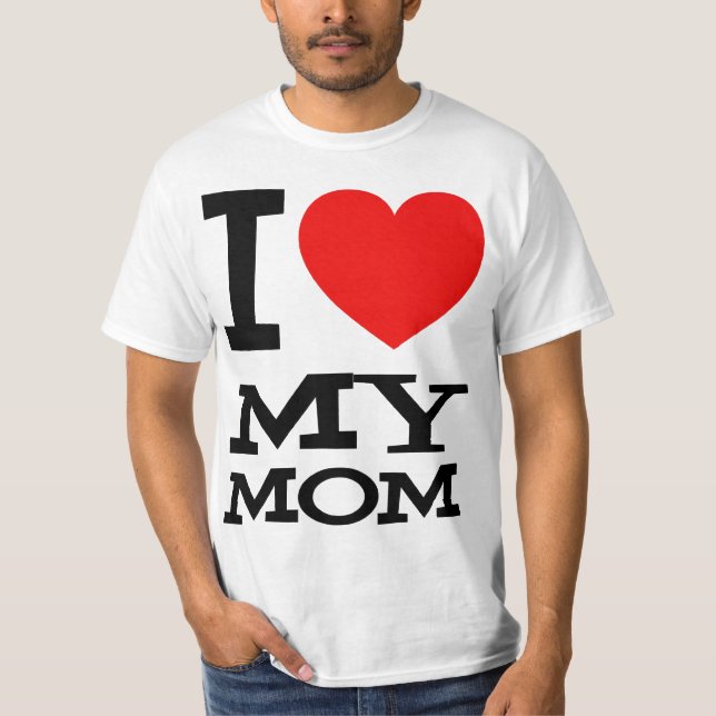 I Liebe mein Mama-T - Shirt (Vorderseite)