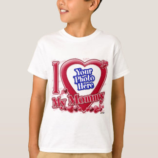 I Liebe Mein Mami - Foto T-Shirt