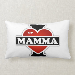 I Liebe mein Mamma Lendenkissen
