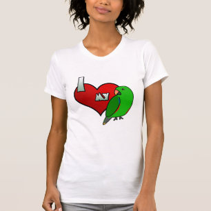 I Liebe mein männliches Vosmaeri Eclectus T-Shirt