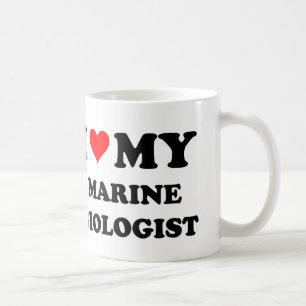 I Liebe mein Marinebiologe Kaffeetasse