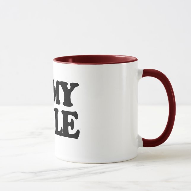 I LIEBE MEIN MAULTIER TASSE (Rechts)