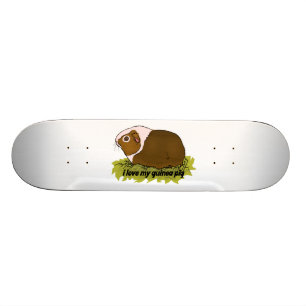 I Liebe mein Meerschweinchen Skateboard