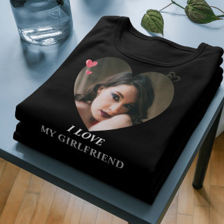 I LIEBE MEIN MY GIRLFRIEND Shirt - Niedliches roma