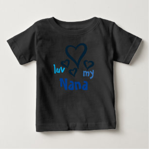 I Liebe mein Nana-Baby-T - Shirt