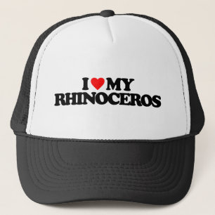 I LIEBE MEIN NASHORN TRUCKERKAPPE