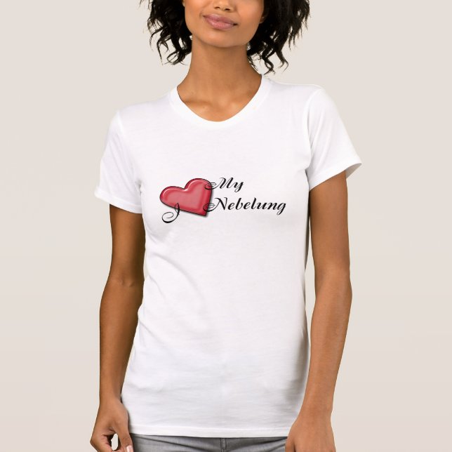 I Liebe mein Nebelung T - Shirt (Vorderseite)